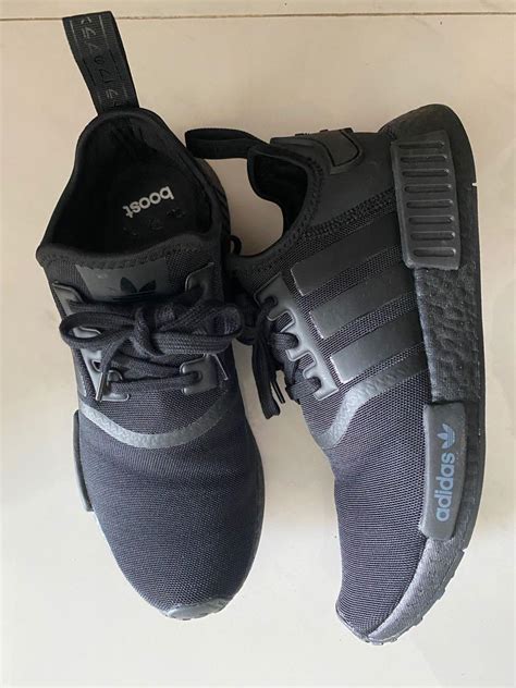 fake adidas nmd r1 triple black|adidas nmd japanese writing.